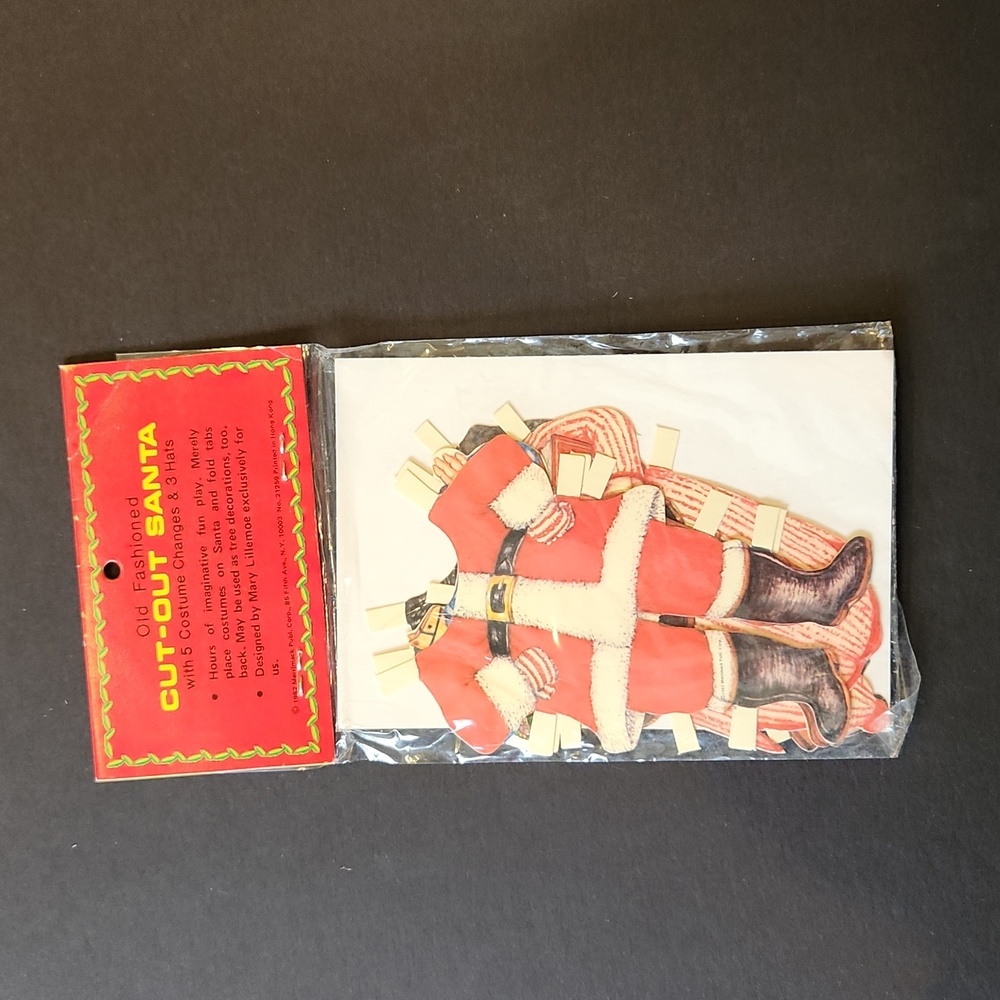 1982 Cut-Out Santa